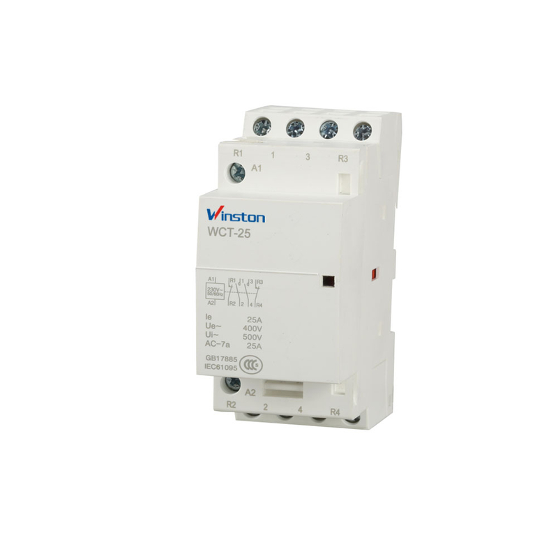 WCT-25A 4P 2NO 2NC Energy Consumption Household Contactor