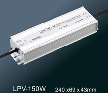 LPV-150W LED constant voltage waterproof switching power supply
