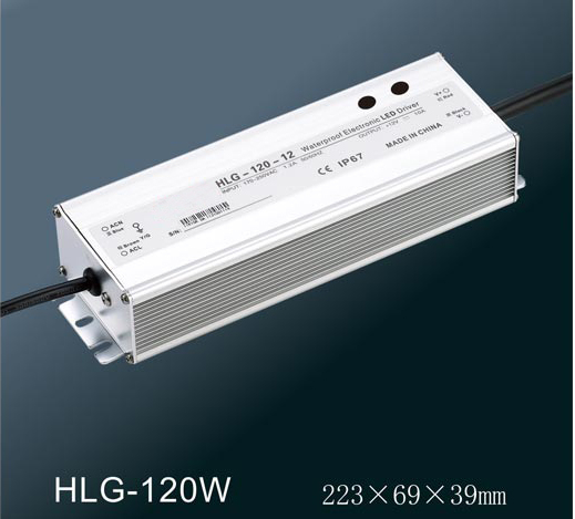 HLG-120W Full function adjustable waterproof power supply