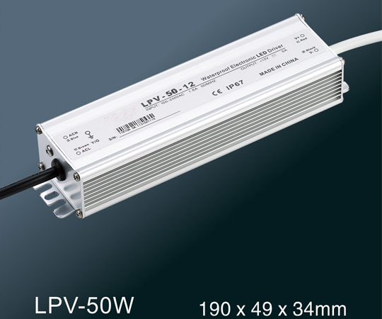 LPV-50W LED constant voltage waterproof switching power supply