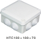 HTC 100*100*70mm waterproof junction box