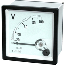 72 Moving Iron Instruments AC Voltmeter