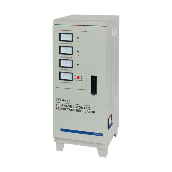 SVC/TNS Three phase high accuracy full automatic AC voltage stabilizer