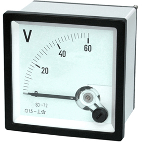 72 Moving Iron Instruments DC Voltmeter