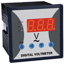 WST292U 3 Phase digital voltmeter one display window
