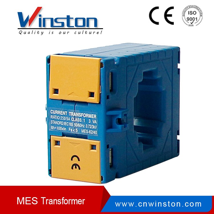 Mes-145/100 Series 800/5A to 3000/5A DIN Rail Current Transformer