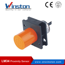 Cylinder type LM34 non-flush proximity switch