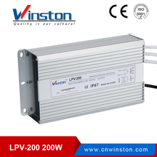 LPV-200 200w efficient waterproof led driver for swimming led lights