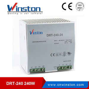 DRT-240-24 24V single output din rail switch model power supply