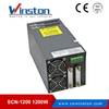 1200W 12/24/36/48V Switch Mode Power Supply With Parallel Function SCN-1200W