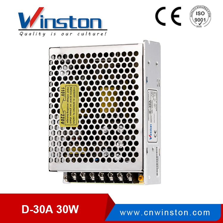 D-30W Dual Output Power Supply SMPS With LED light 