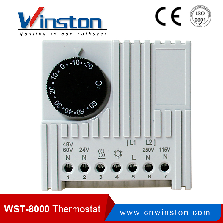 Mechanical / Electronic Heater Thermostat For Controlling Fan Filter And Heater (WST-8000 / SK3110)