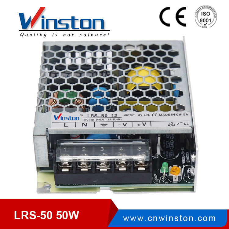 Winston LRS- 50W new series single output 50W 5V to 48V switch power supply