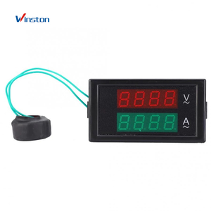 D52-2042 100A 450V High Accuracy LED Digital Dual Display AC Voltmeter Ammeter Panel Amp Volt