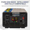 1500W 1.5KW Power Inverter 12V 24V 48VDC To 110V 220VAC hybrid Solar Pure Sine Wave Inverter