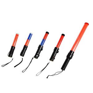 Rechargeable LED Multifunctional Red/Yellow/Blue/Green Traffic Baton For Traffic Police Command