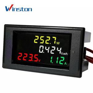 D69-2049 100A 80-300V Digital AC Voltmeter and Ammeter Voltage Meters Electric Power Energy
