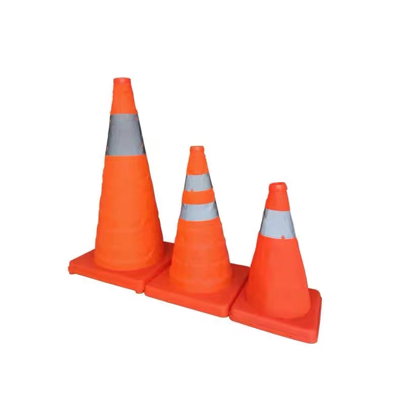 Conspicuous Portable Foldable Safety Signal Traffic Cone for Emergency Disaster Relief