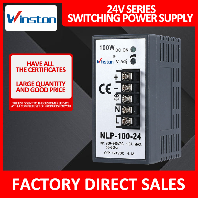 CE NLP-100 12V 24V 4.1A 6.3A SMPS Switching Power Supply
