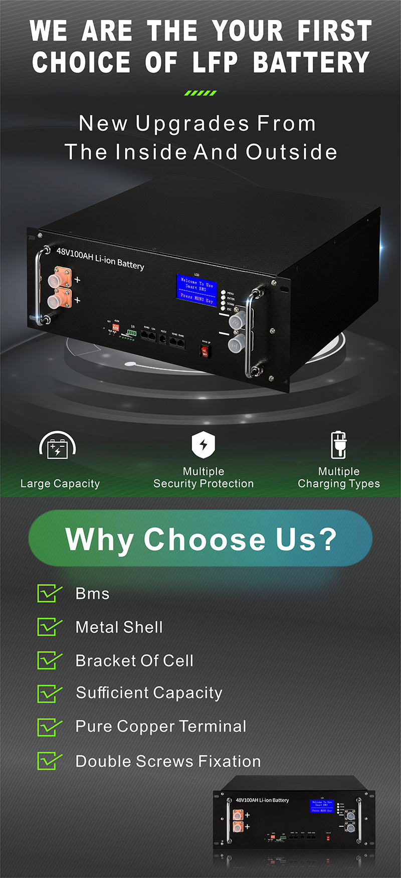 中性款 48A100Ah 储能锂电池详情页2