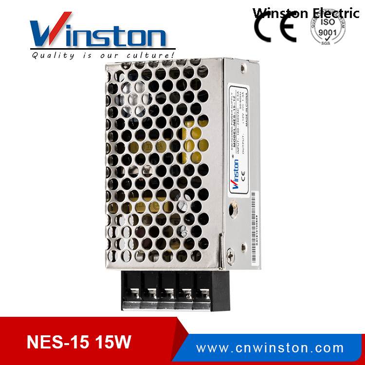 NES-15 15W Efficient single output AC to DC Switching power supply