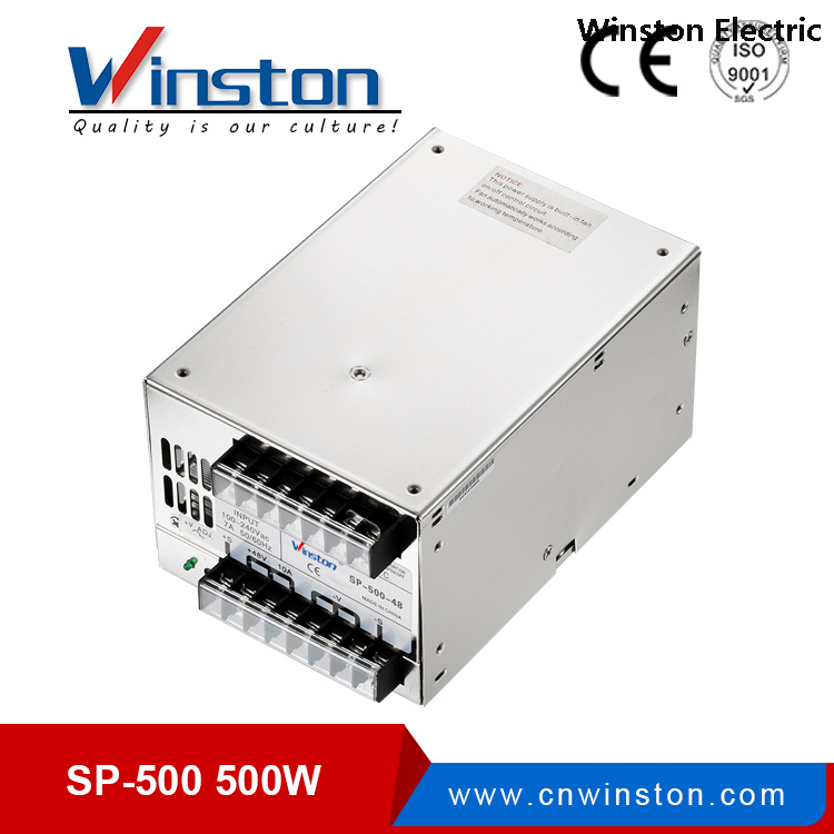 SP-500 500W AC to DC Single output switching power supply with PFC Function