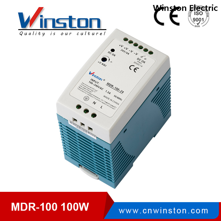 MDR-100 100W Din rail power supply