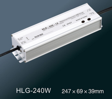 HLG-240W Full function adjustable waterproof power supply