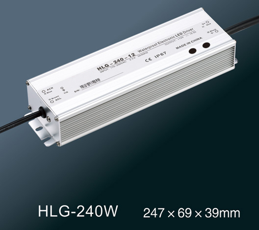 HLG-240W Full function adjustable waterproof power supply