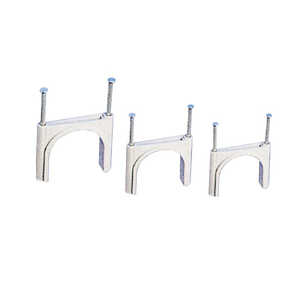 Coaxial cable nail clips