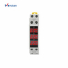 3P Din Rail Voltage Meter Indicator LED Display Voltmeter