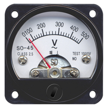 SO 45 Moving Iron Instruments AC Voltmeter