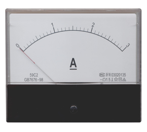 59C2 Moving Iron Instruments DC Ammeter
