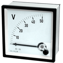 96 Moving Iron Instruments DC Voltmeter