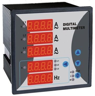 WST292Z-9X5-IUHF Three Phase Digital current,voltage,frequency,power factor combined meter