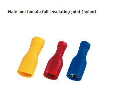 Male and female full-insulating joint (nylon)