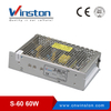 60W 5V 12V 15V 24V S-60 Single Output Switching Power Supply For LED Driver 