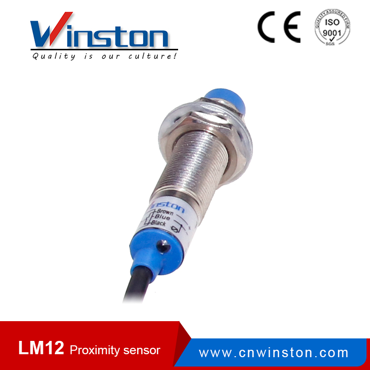 LM12 flush type 2mm detection proximity switch sensor with ce