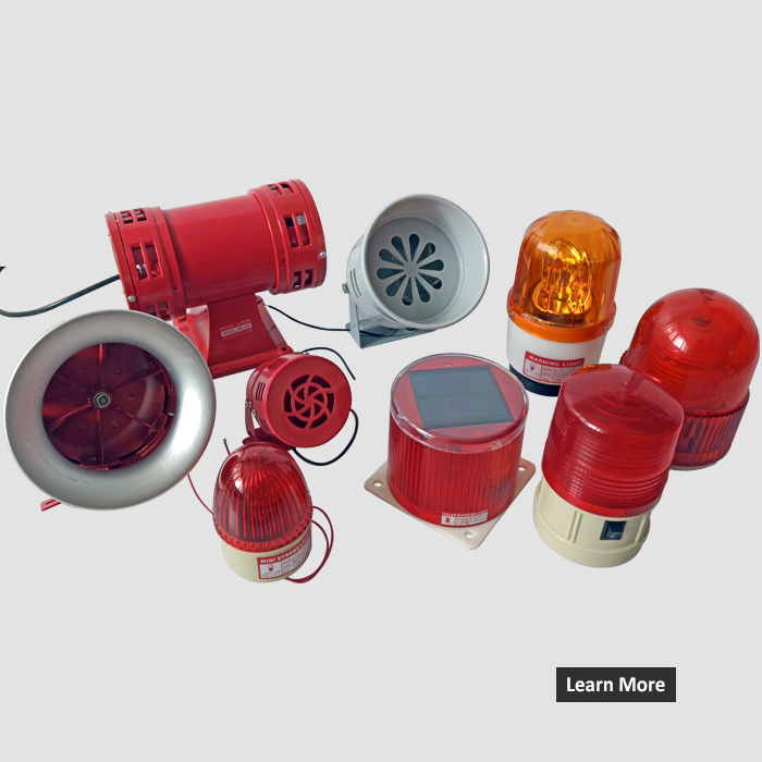 Warning light & Siren