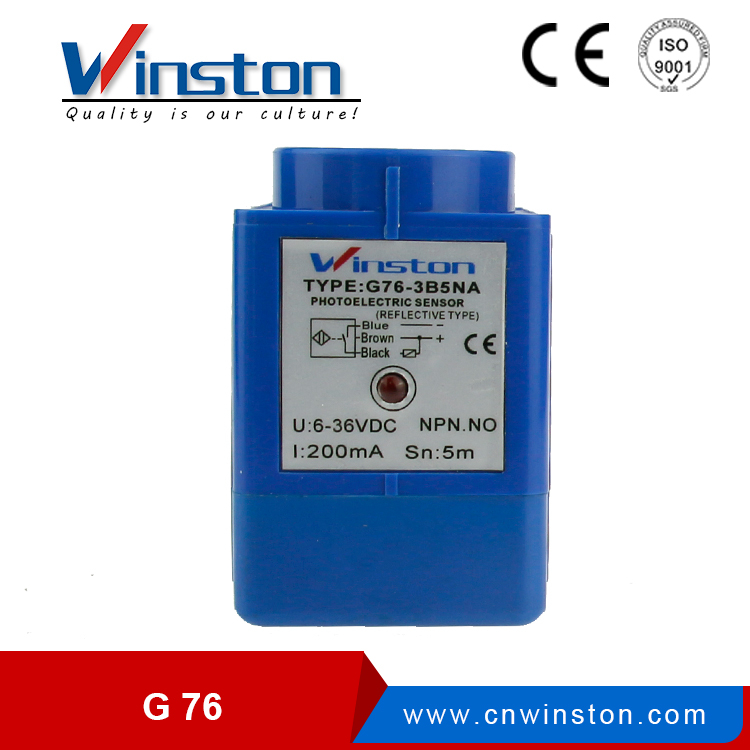 24V PNP photoelectric sensor G76 