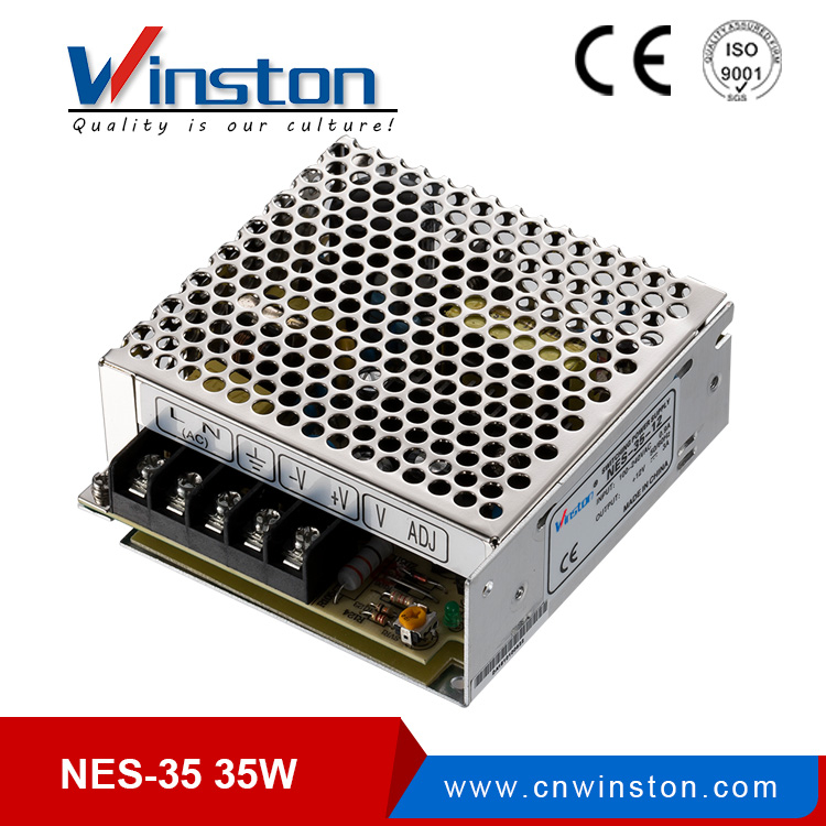 NES-35W Single DC Output Industrial LED Driver SMPS With CE 