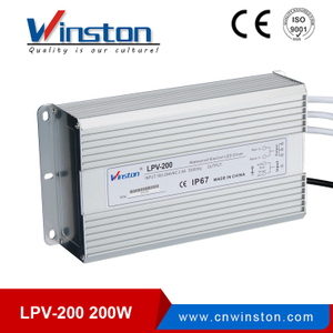 LPV-200 200w efficient waterproof led driver for swimming led lights
