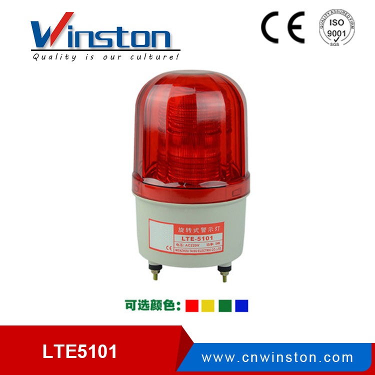 LTE-5101J led flash warning light DC12V 24V AC110V 220V with buzzer