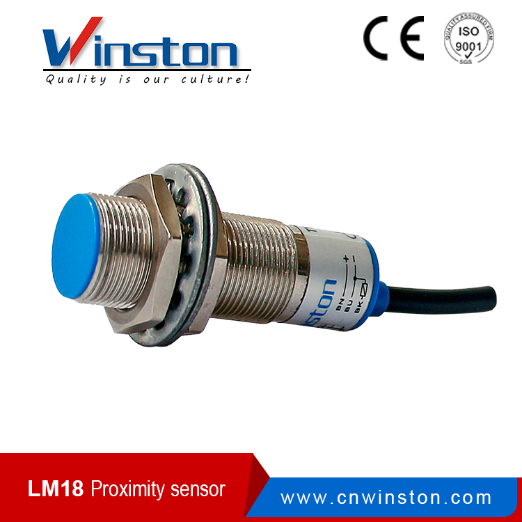 IP67 Flush LM18 NO NC Inductive Proximity Switch Sensor