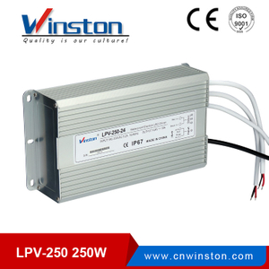 Mini CE ROHS LPV-250 250w waterproof led driver power supply for fountain light