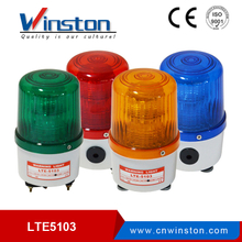 LTE-5103J red LED warning light for mechanical DC12V 24V AC110V 220V with siren