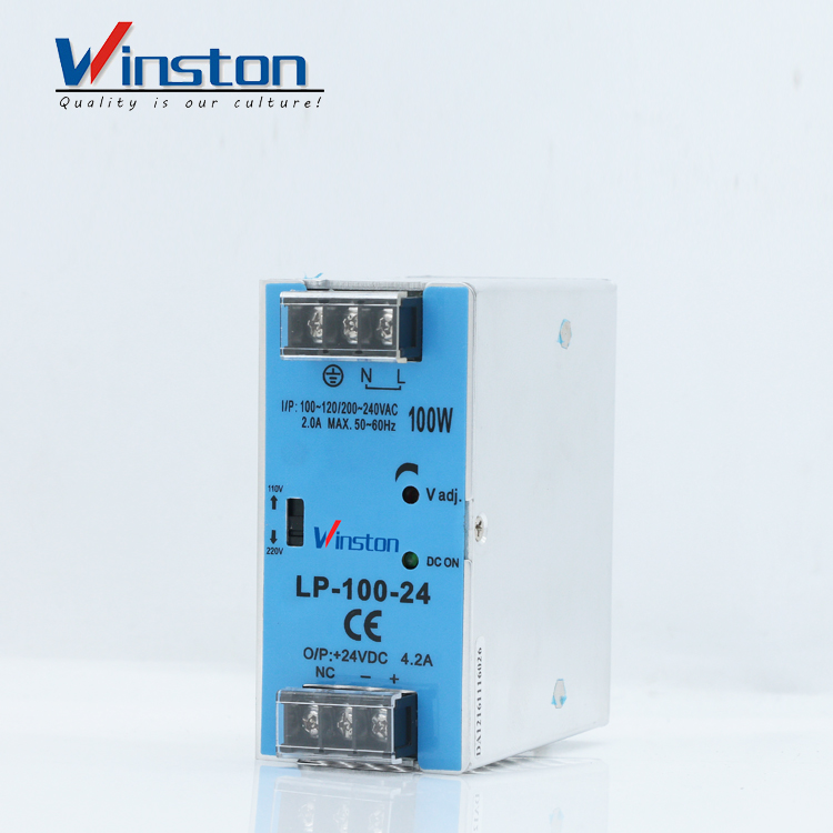 LP100-24 4.2A 24V 100W Din-rail Switch Mode Power Supply