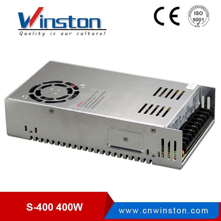  400W S-400 DC Regulated Switch Mode Power Supply For Indoor Use