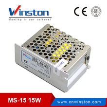 CE ROHS Approved MS-15W Mini Size LED Switching Power Supply Unit / adapter with CE