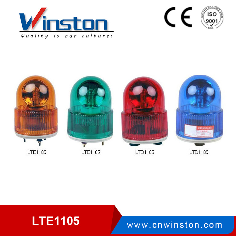 LTD-1105 Mini Light bulb rotating Warning Light DC12V 24V AC 110 22V ...